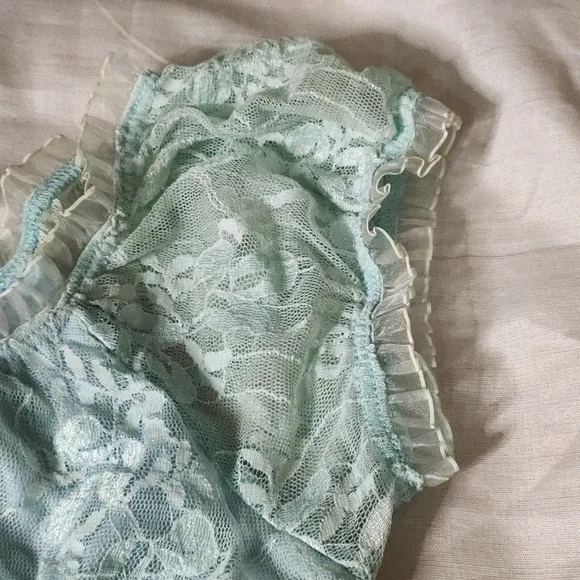 Beautiful net top with attached inner size 34 short sleeve - Picture 5 of 9